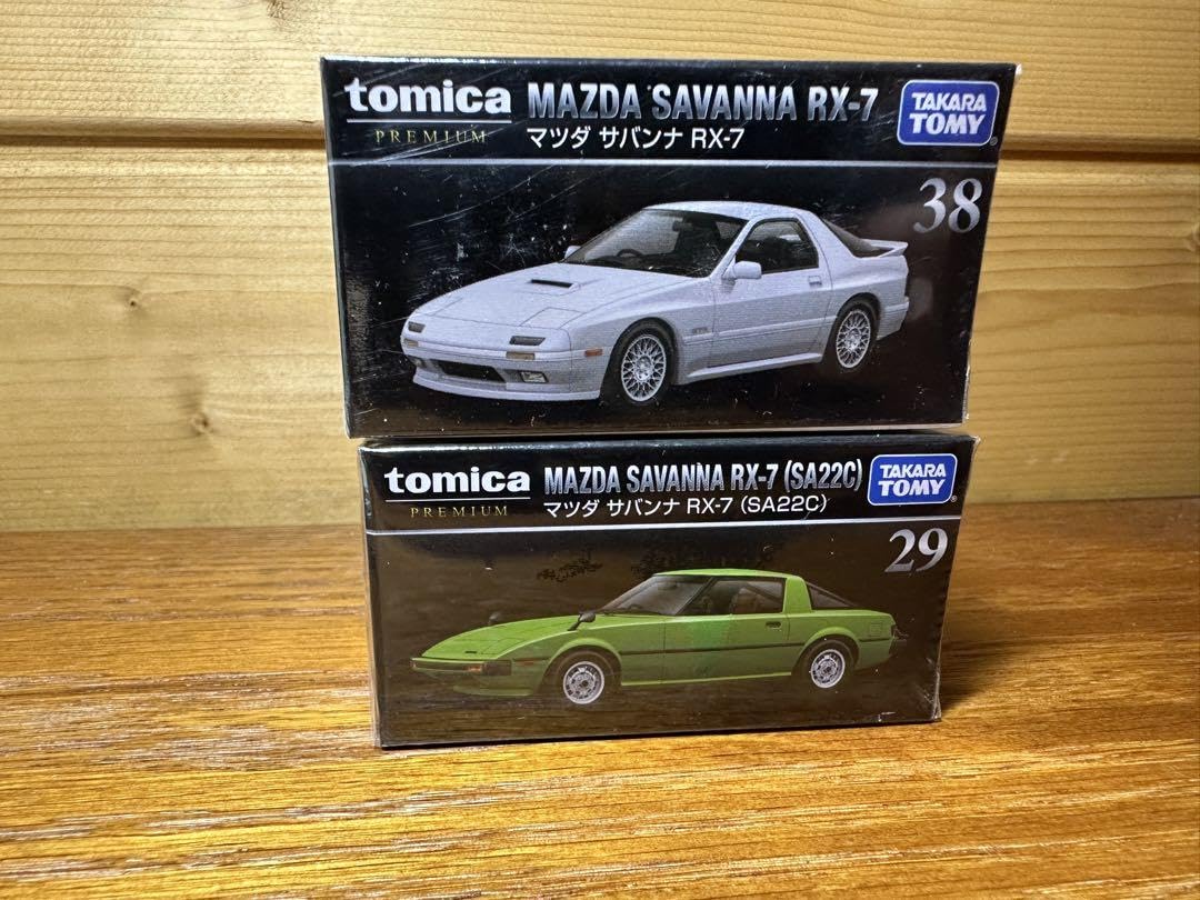 Amazon.co.jp: トミカプレミアム マツダ サバンナ rx-7 セット no.29